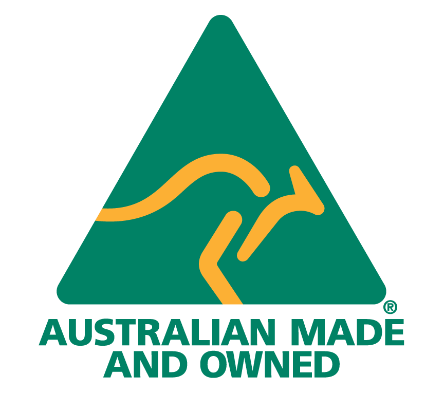 Australian Made Owned spot logo