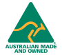 Australian Made Owned spot logo